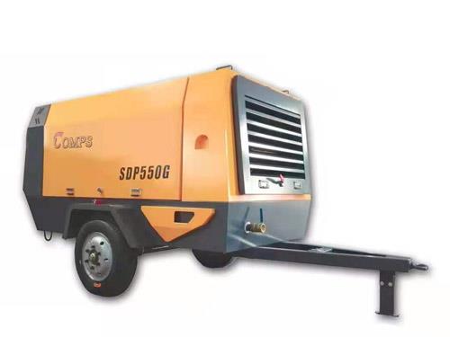 雙螺桿柴油移動式空壓機